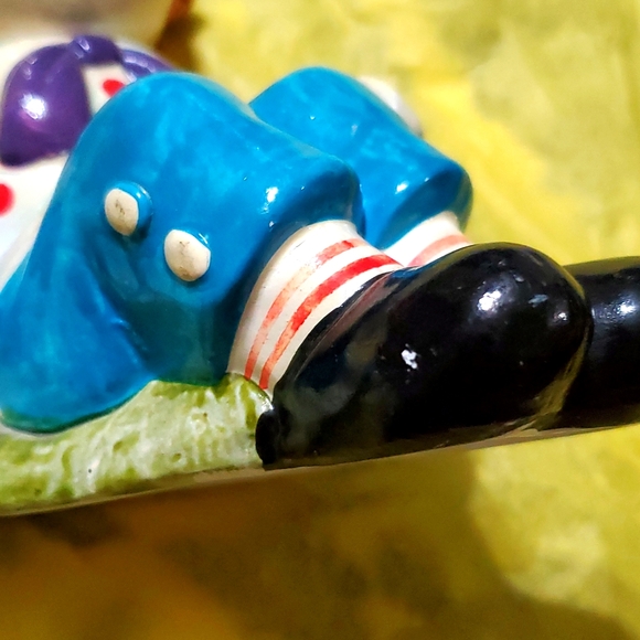 Vtg. 1971 Ceramic Raggedy Ann & Andy Bank - Picture 11 of 16